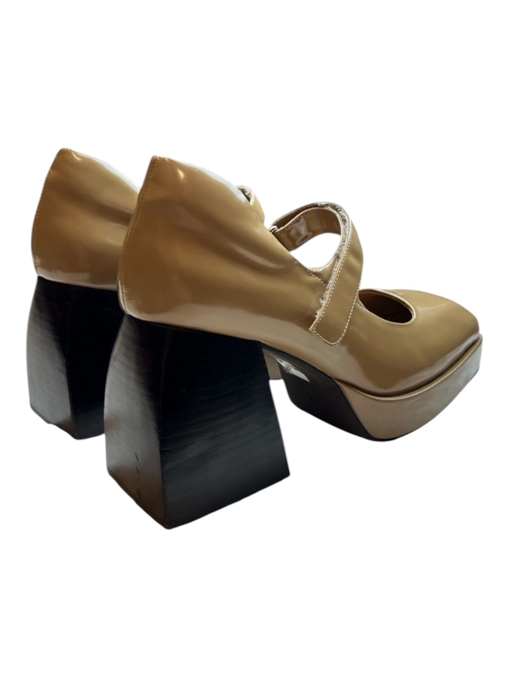 Jeffrey Campbell Reine Platform Mary Jane Pump Leather 9